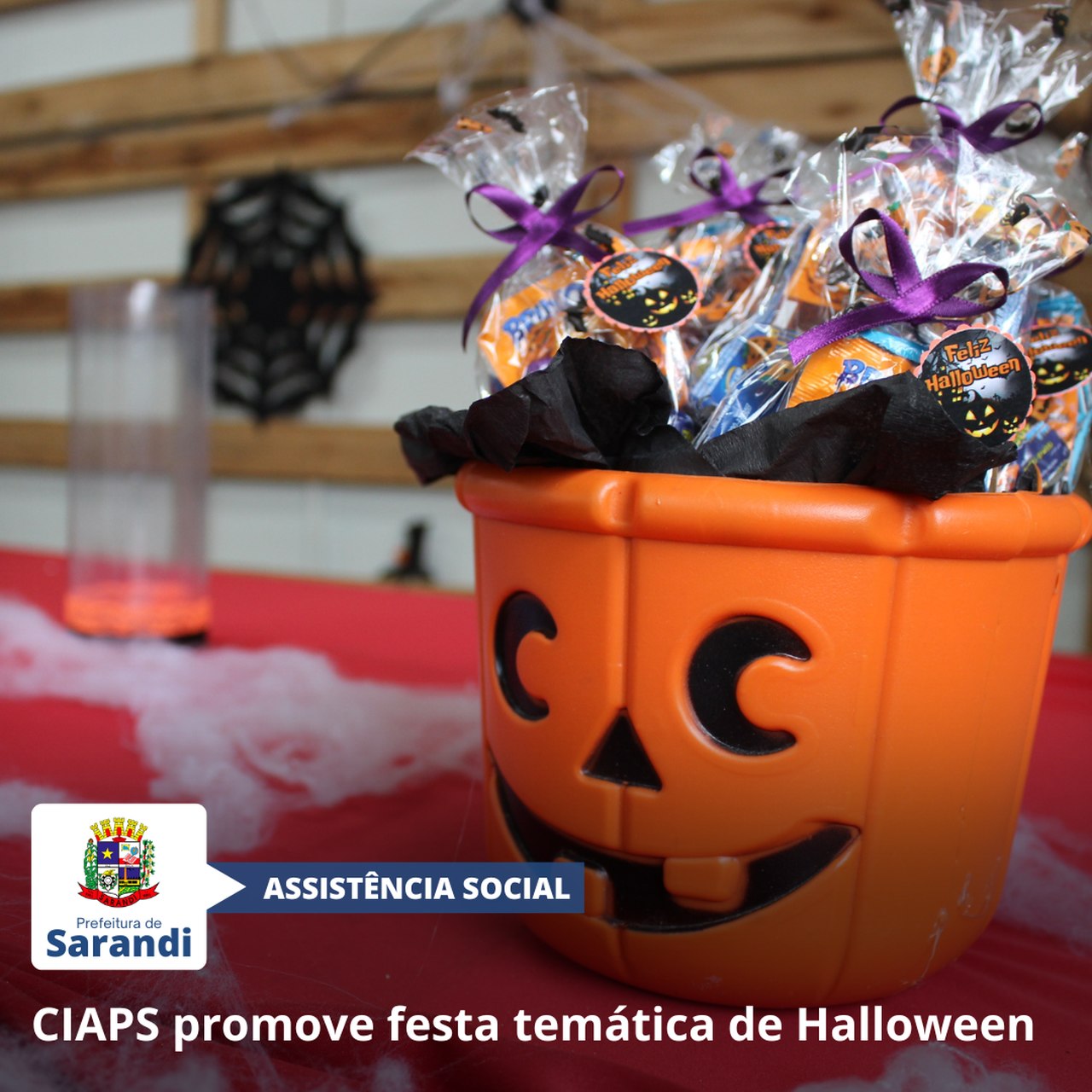 CIAPS promove festa temática de Halloween